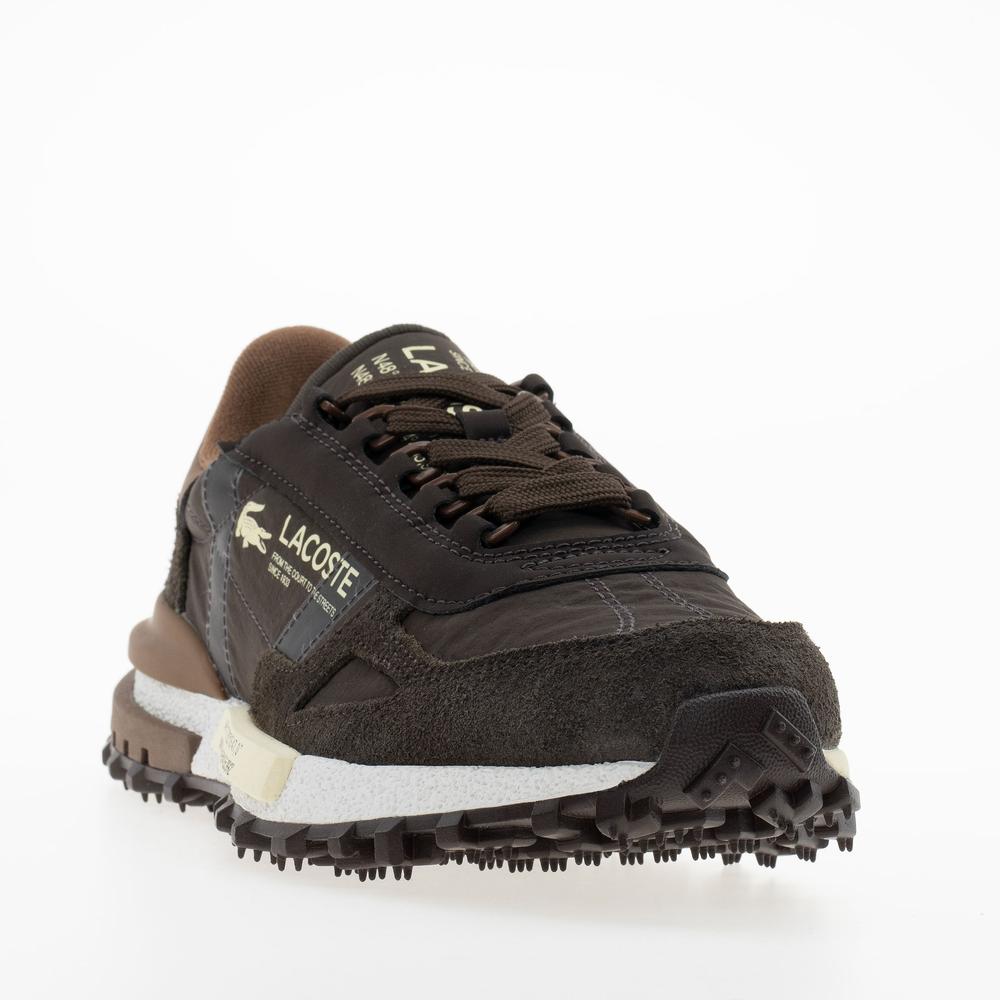 Buty męskie Lacoste Elite Active 1263 SMA 751SMA0042-DB2 - brązowe