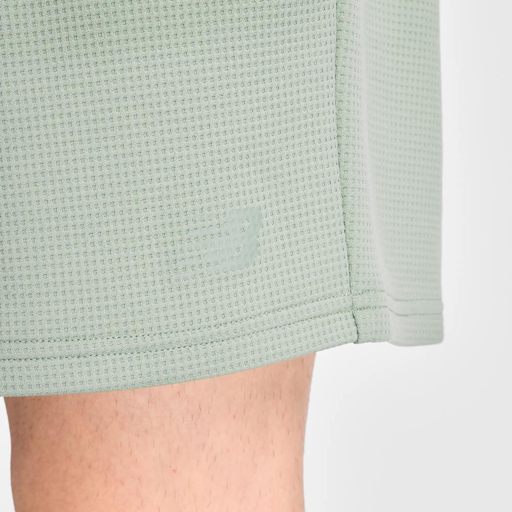 Spodenki męskie New Balance MB61V17CAAR - zielone