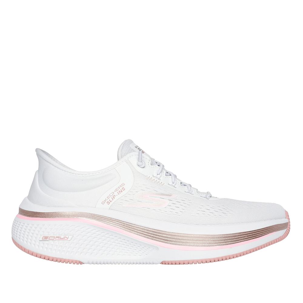 Buty damskie Skechers Go Run Elevate 2.0 - Banyan 129006WPK - białe