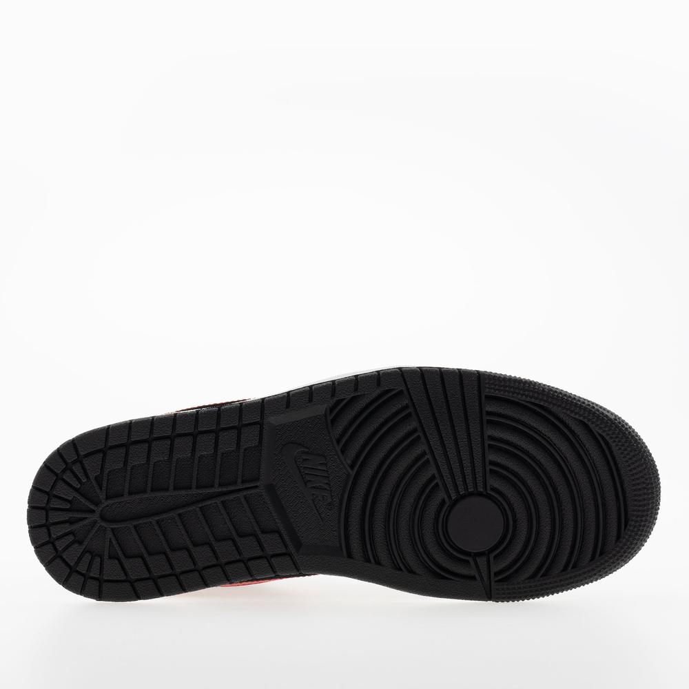 Buty męskie Nike Air Jordan 1 Low 553558-067 - czarno-czerwone