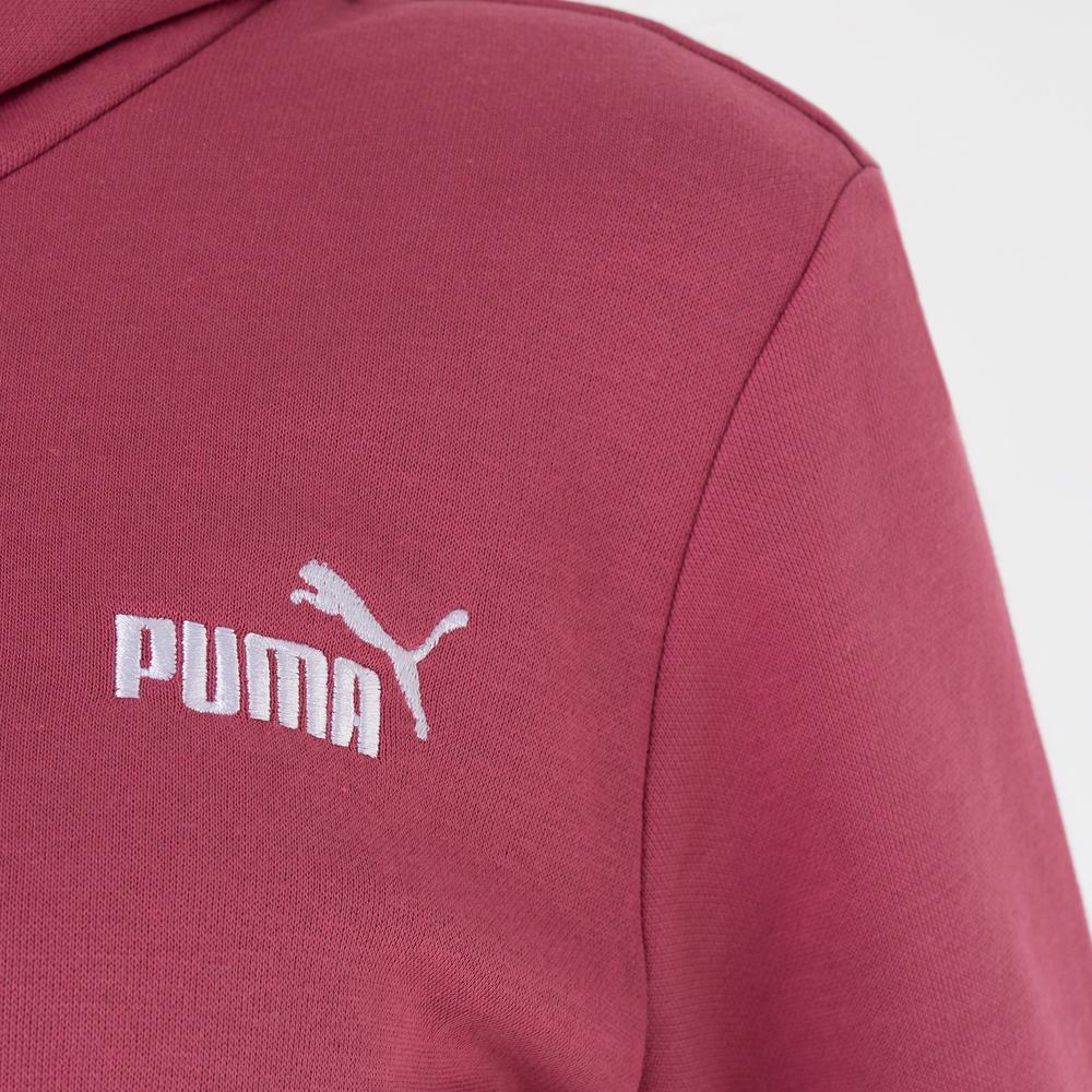 Bluza Puma ESS+ Embroidery Hoodie FL Desert 67000445 - różowa