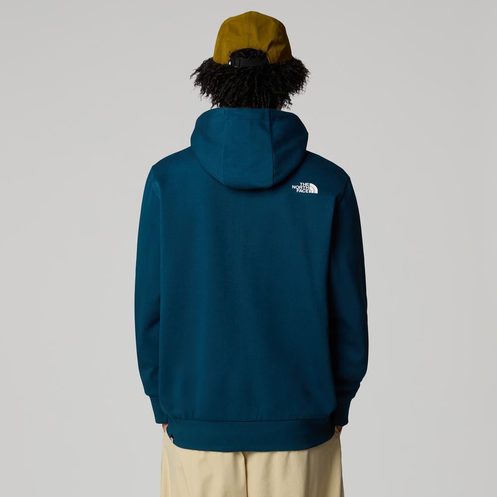 Bluza The North Face Simple Dome Full Zip 0A89FD1NO1 - granatowa