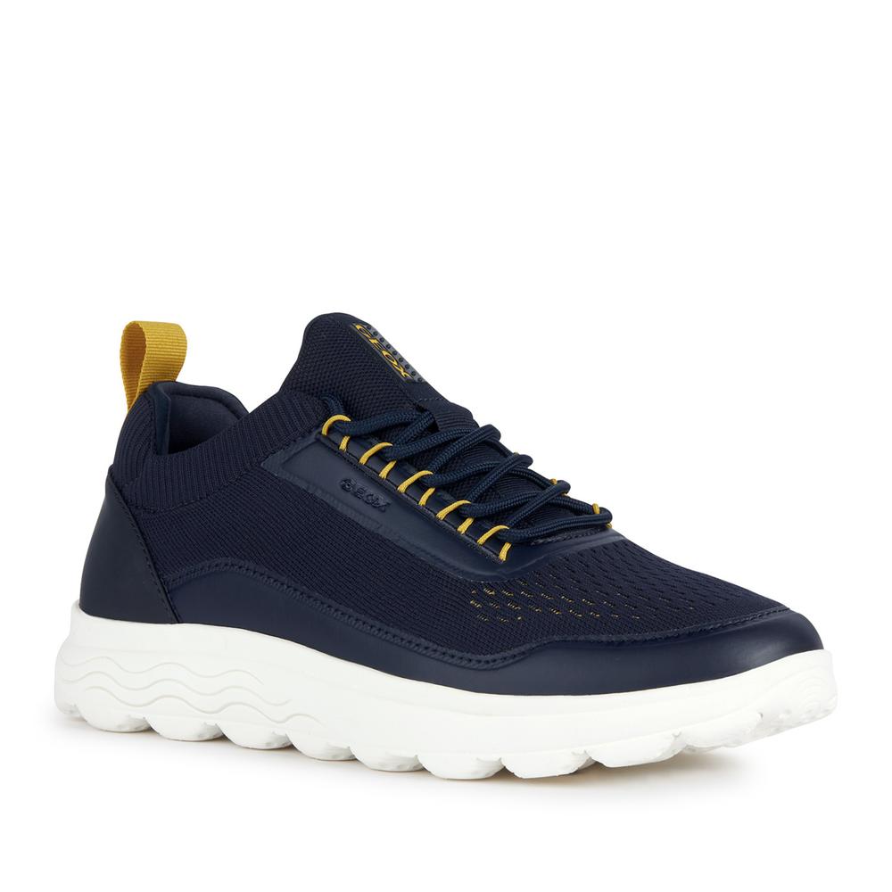 Buty Geox Spherica U35BYA0006KC4002 - granatowe