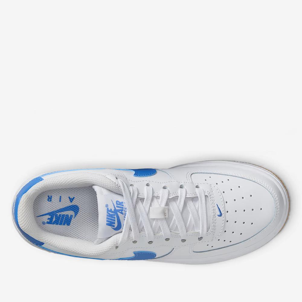 Buty młodzieżowe Nike Air Force 1 FV5948-115 - białe