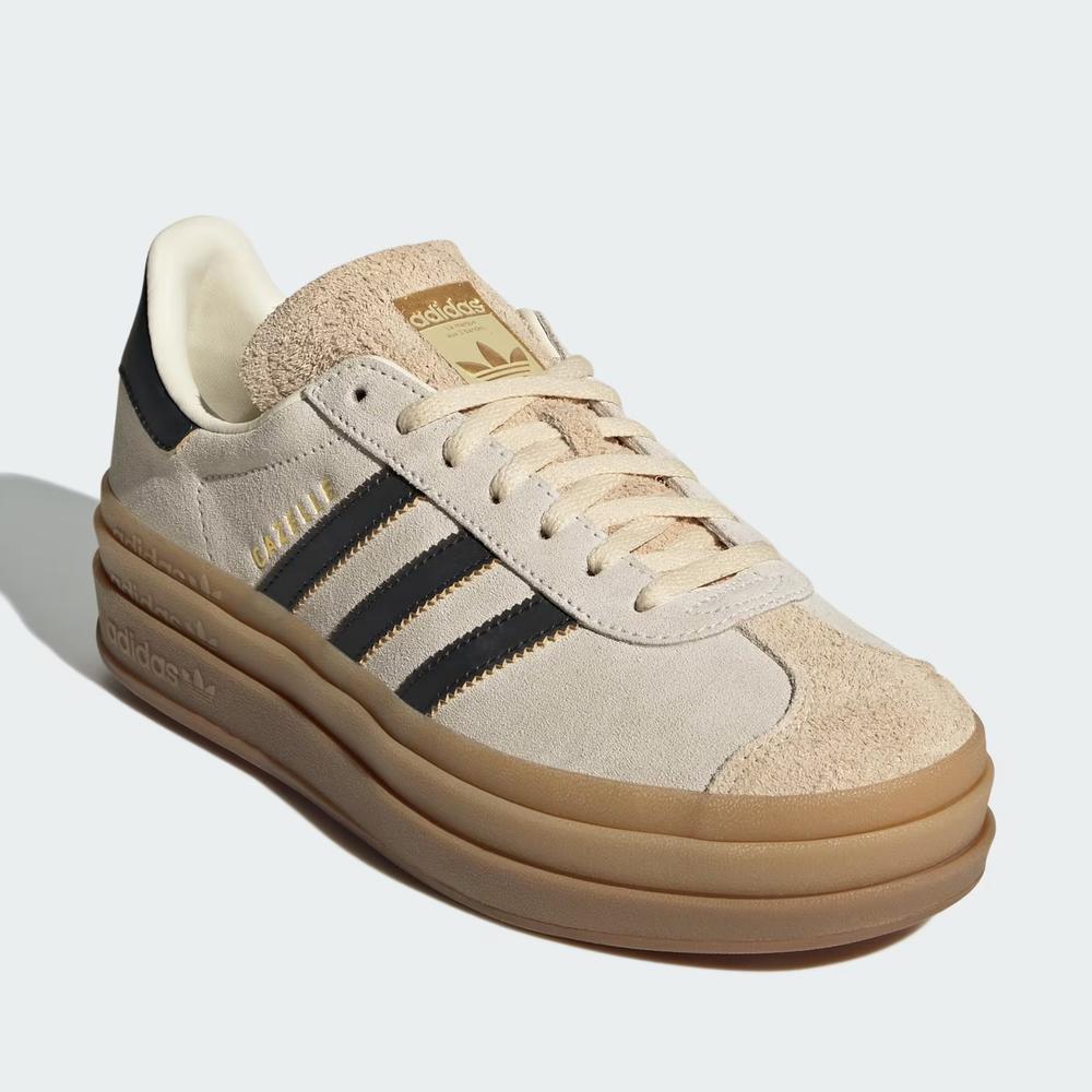 Buty damskie adidas Originals Gazelle Bold JS3892 - beżowe