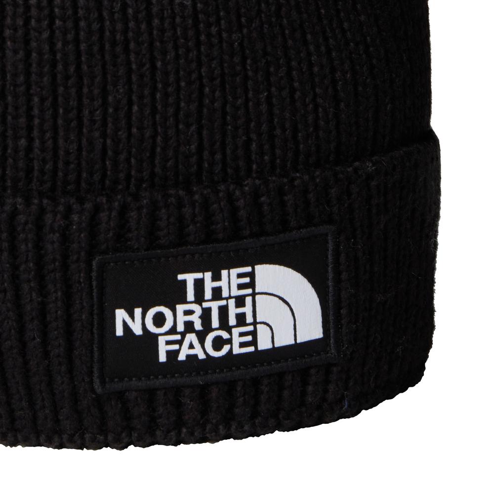 Czapka The North Face Logo Box Cuffed Beanie 0A8CHFJK31 - czarna