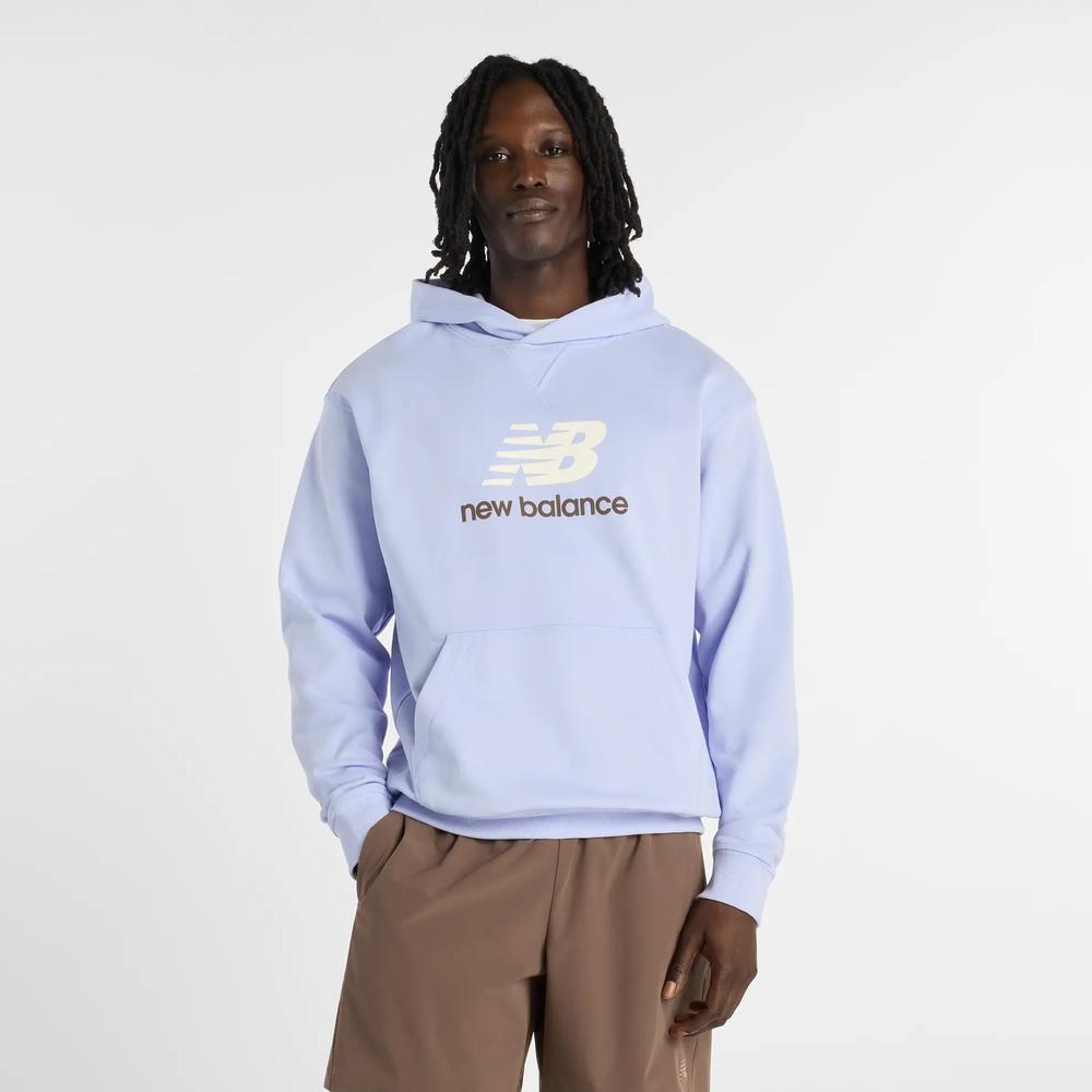 Bluza męska New Balance MT51512DYK - fioletowa