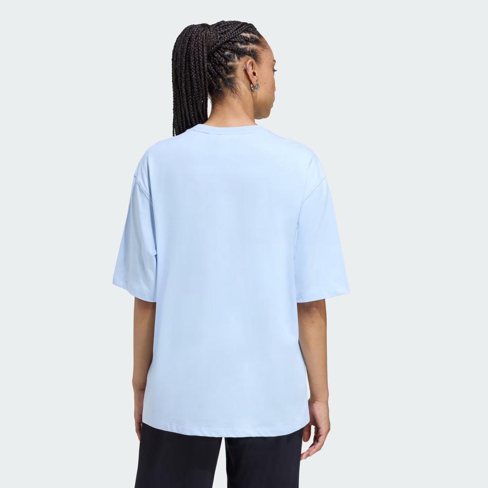 Koszulka damska adidas Originals Essentials Boyfriend KD1374 - niebieska