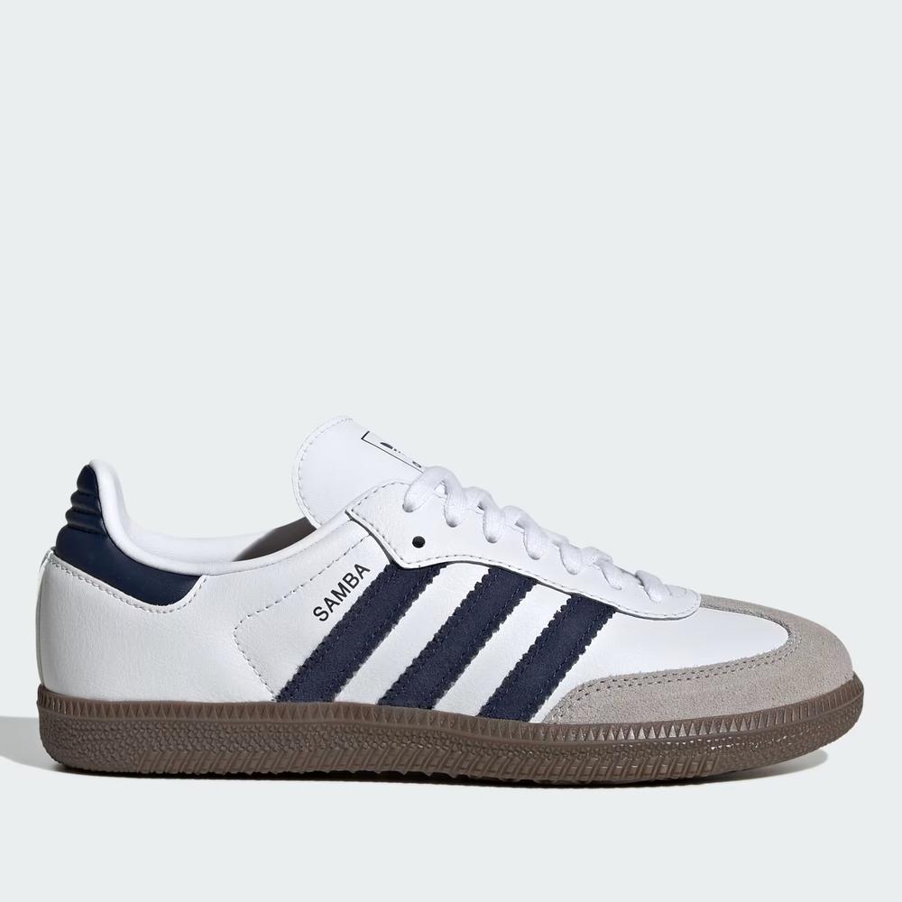 Buty młodzieżowe adidas Originals Samba OG J KK3557 - białe