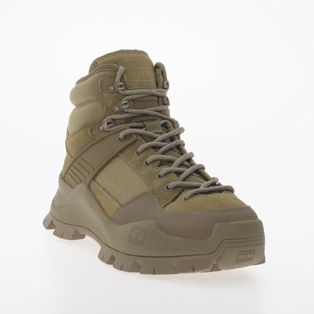 Buty Tommy Jeans Urban Hibryd Boot EM0EM01489-RBT - brązowe