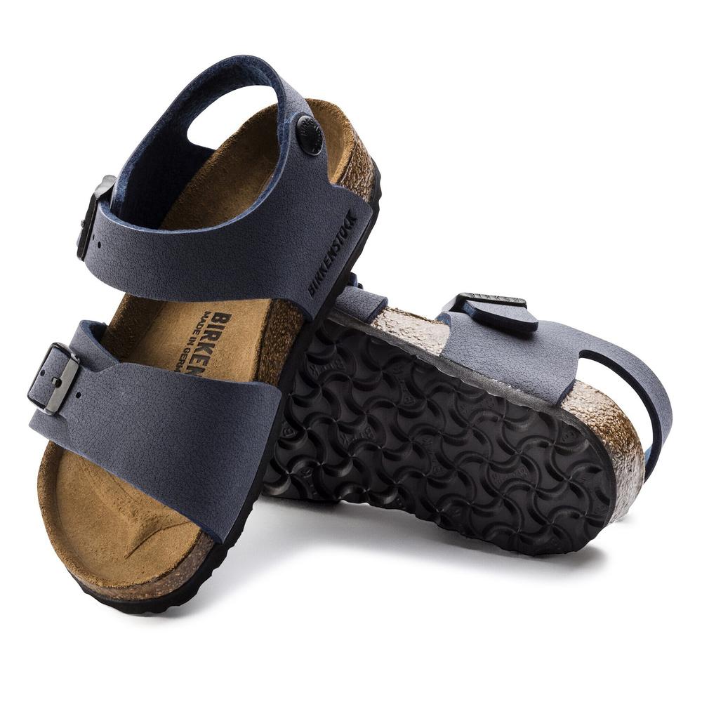Sandały dziecięce Birkenstock New York 87773 - granatowe