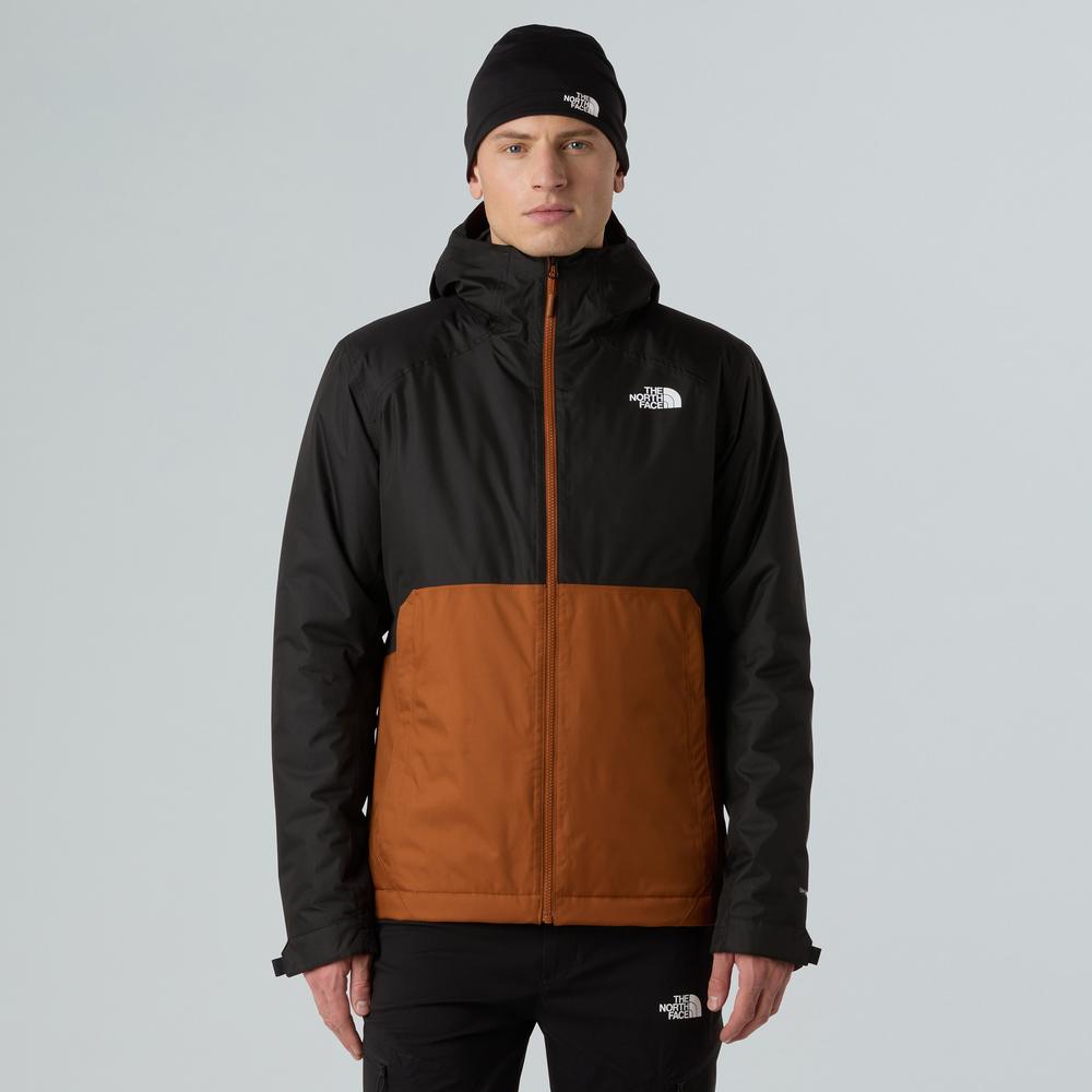 Kurtka męska The North Face Millerton Insulated 0A3YFIC791 - czarno-brązowa