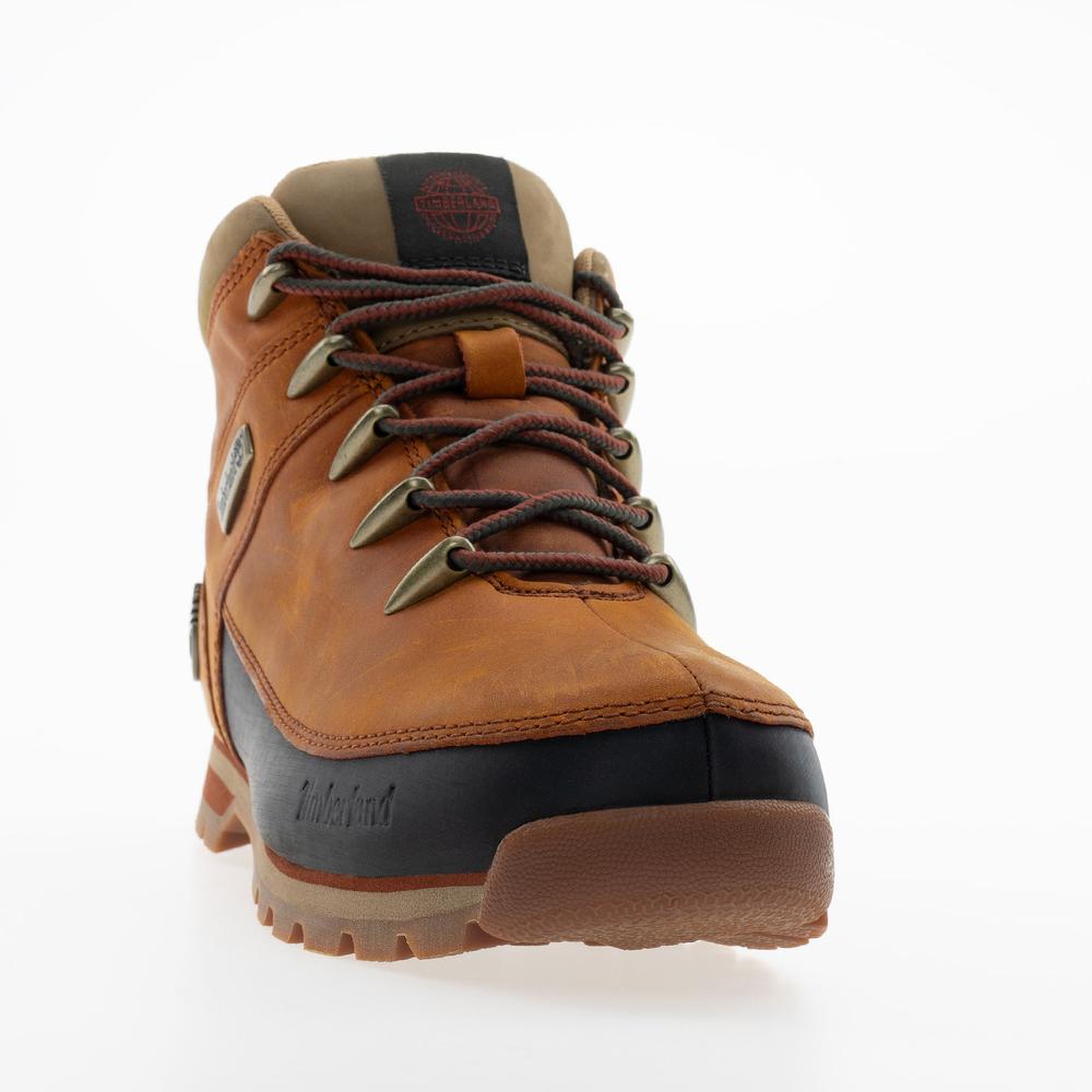 Buty męskie Timberland Euro Sprint Mid Lace A2K84EJD - brązowe