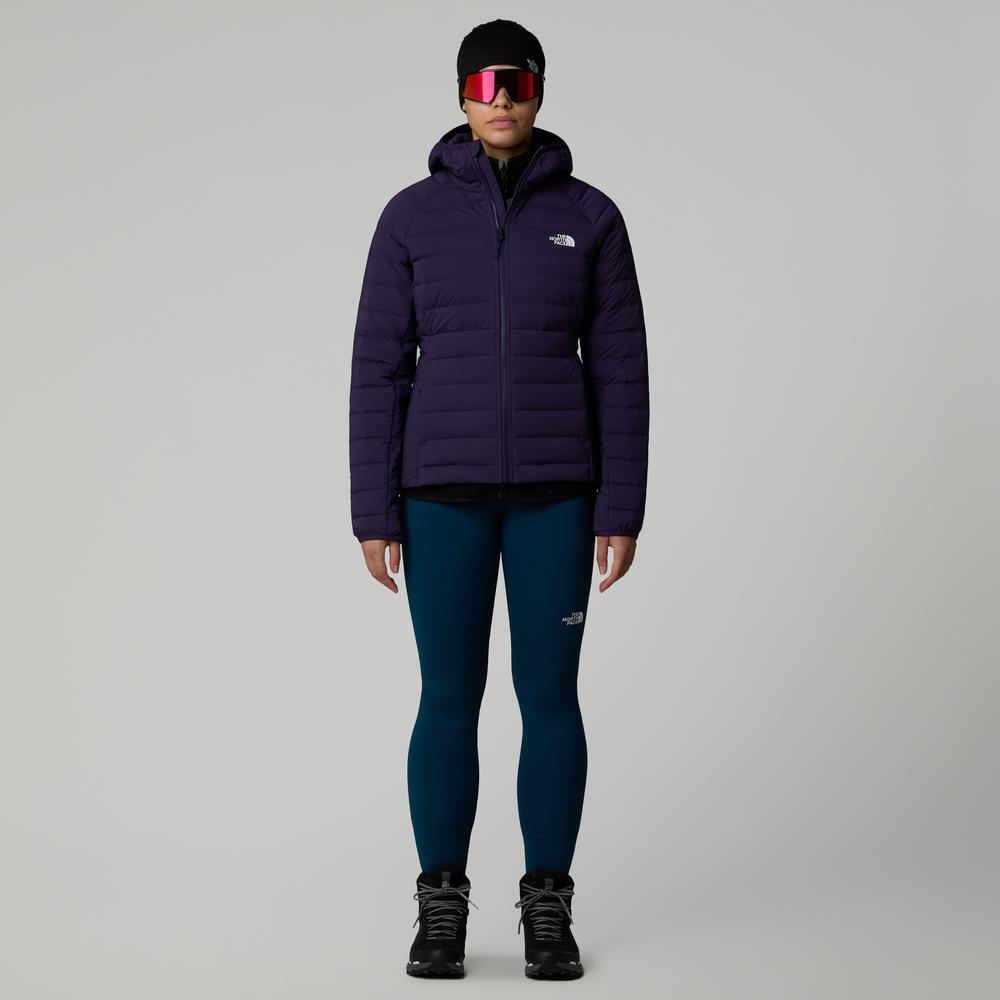 Kurtka The North Face Belleview Stretch Down Hoodie 0A7UK51JI1 - fioletowa
