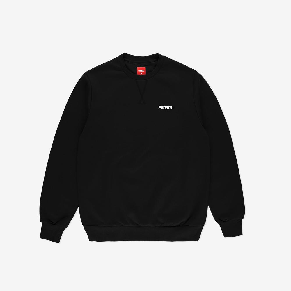Bluza Prosto Klasyk Crewneck Humb KL222MSWE1095 - czarna