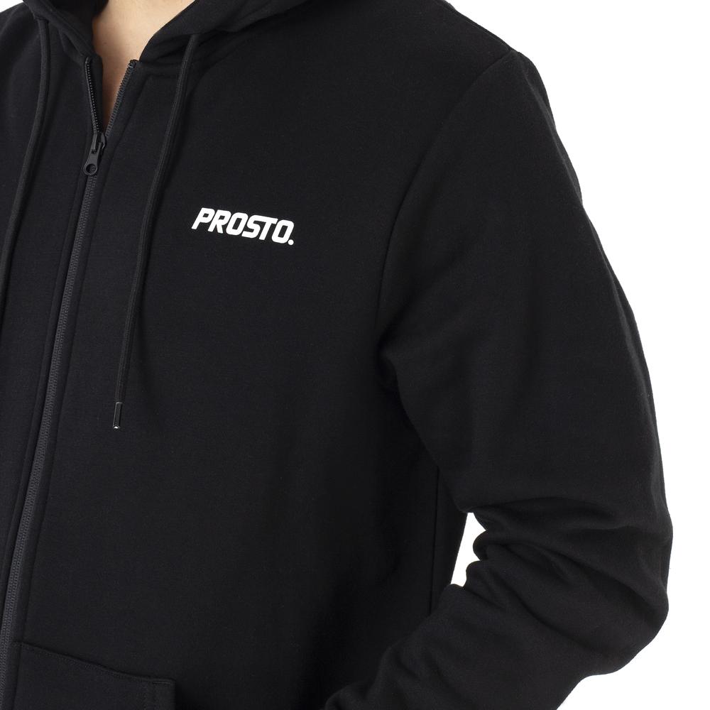 Bluza Prosto Klasyk Zip Hoodie Rendot KL232MSWE2133 - czarna