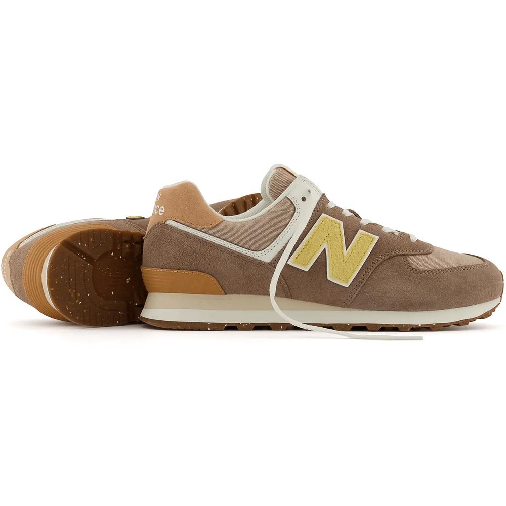 Buty New Balance ML574RB2 - brązowe