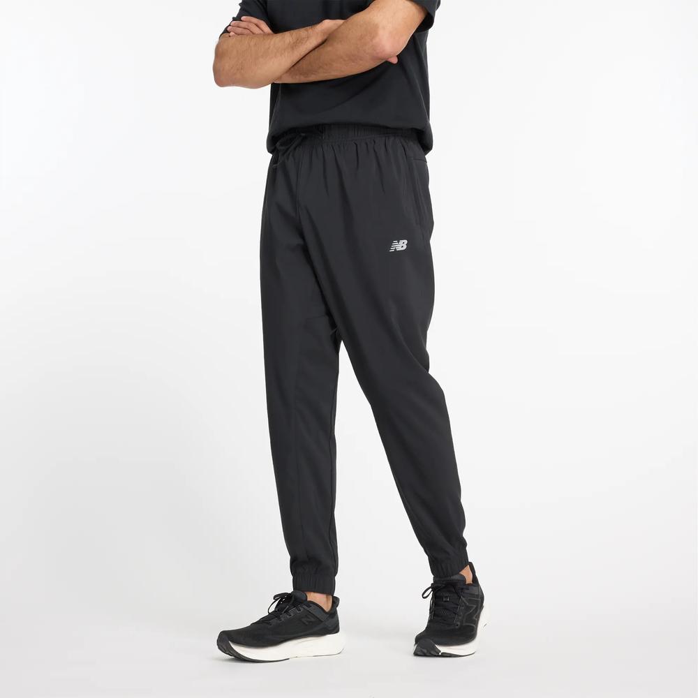 Spodnie męskie New Balance MP41011BK - czarne