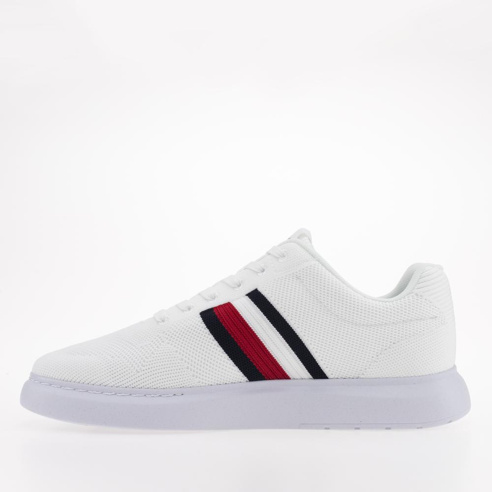 Buty Tommy Hilfiger Lightweight Cupsole FM0FM04587-YBS - białe