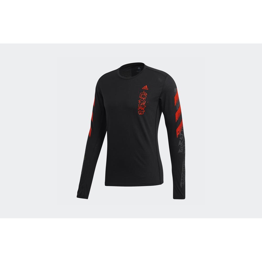 ADIDAS FAST GRAPHIC TEE > FJ5000