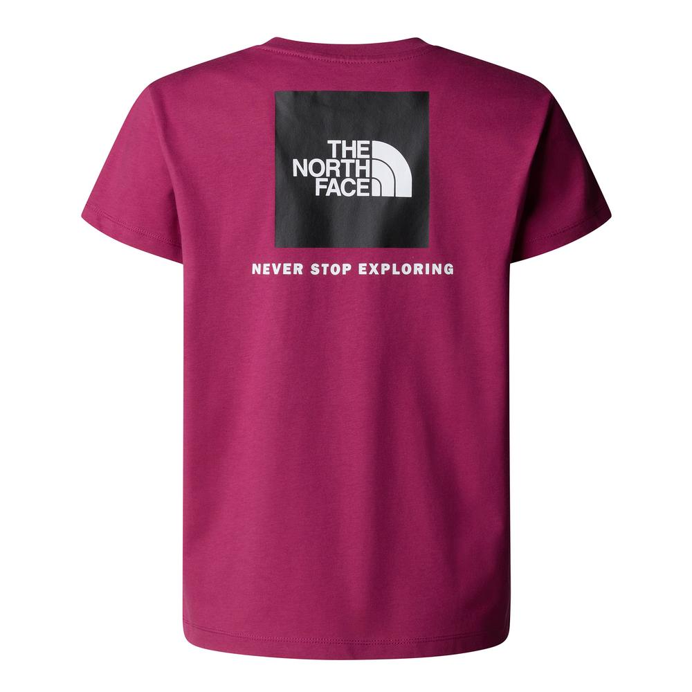 Koszulka dziecięca The North Face NSE Box Tek 0A8CJB6EO1 - różowa