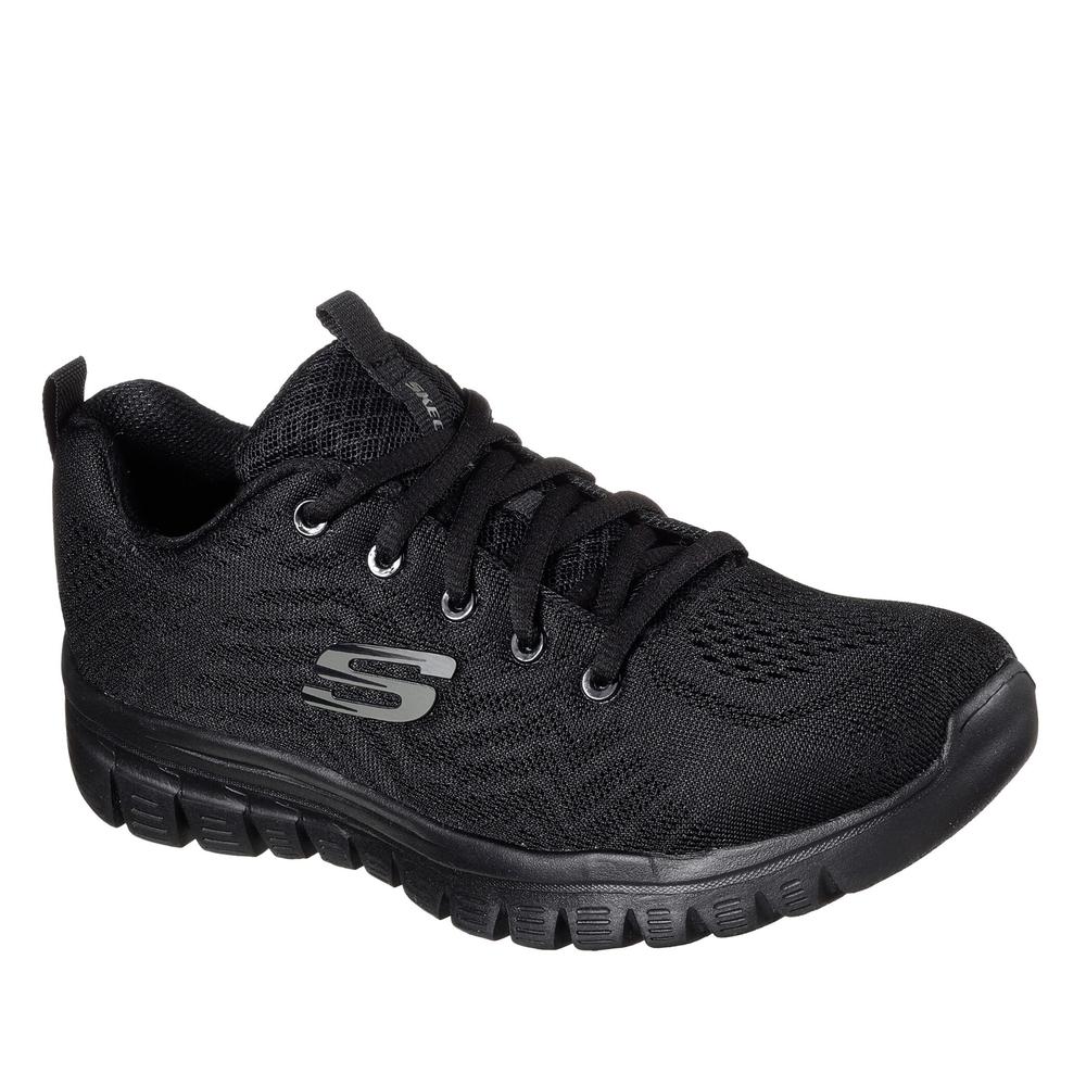 Buty Skechers Graceful Get Connected 12615BBK - czarne