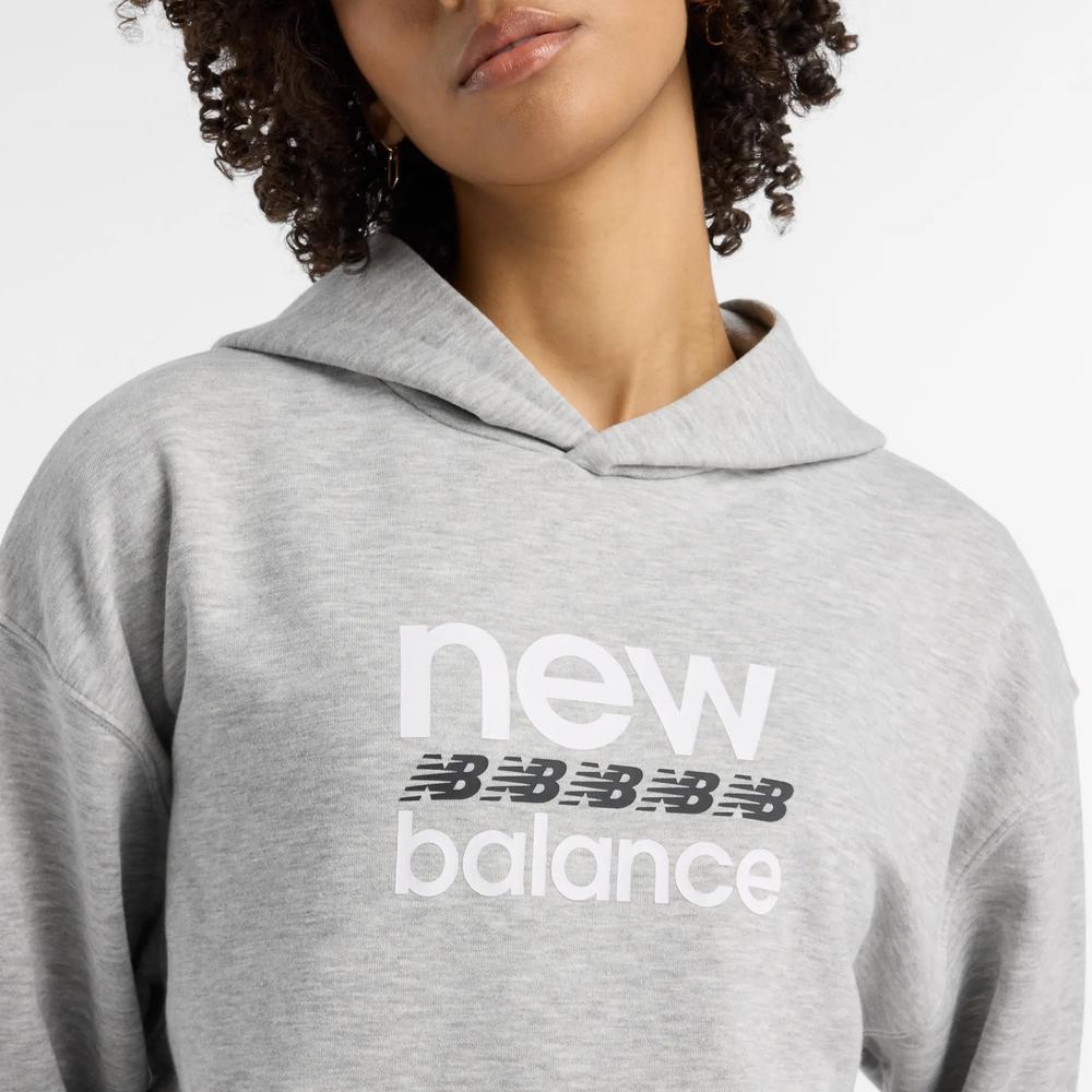 Bluza damska New Balance WT51519AG - szara