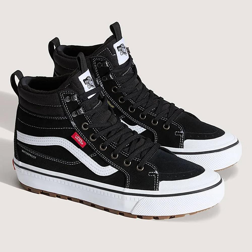 Buty męskie Vans SK8-Hi Waterproof VN000DAQBA21 - czarne