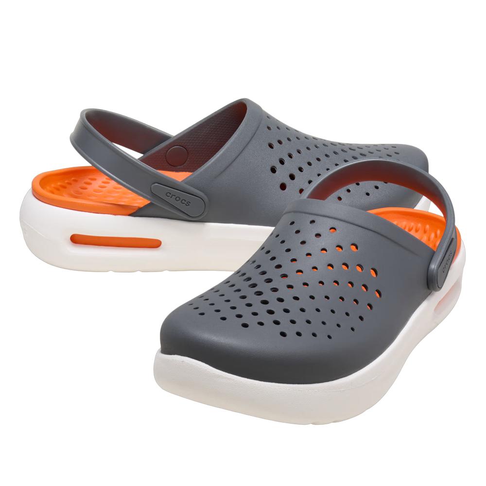 Klapki męskie Crocs InMotion Clog 209964-0DA - szare