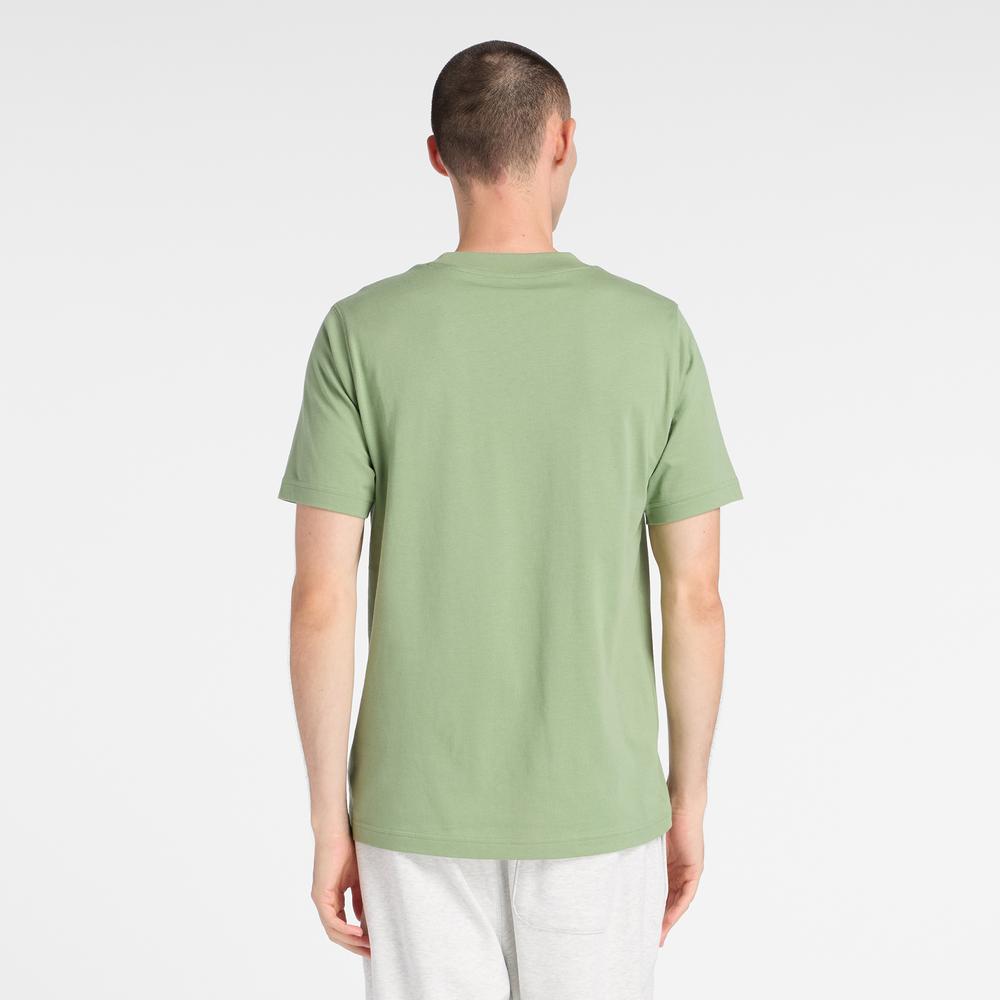 Koszulka męska New Balance MT61C48BAAR - zielona