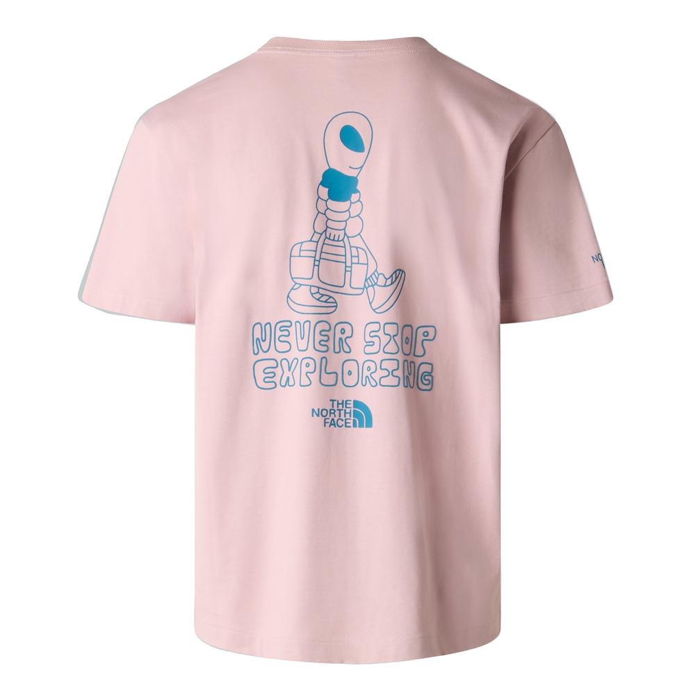 Koszulka męska The North Face Alien 0A8G9G0SO1 - różowa