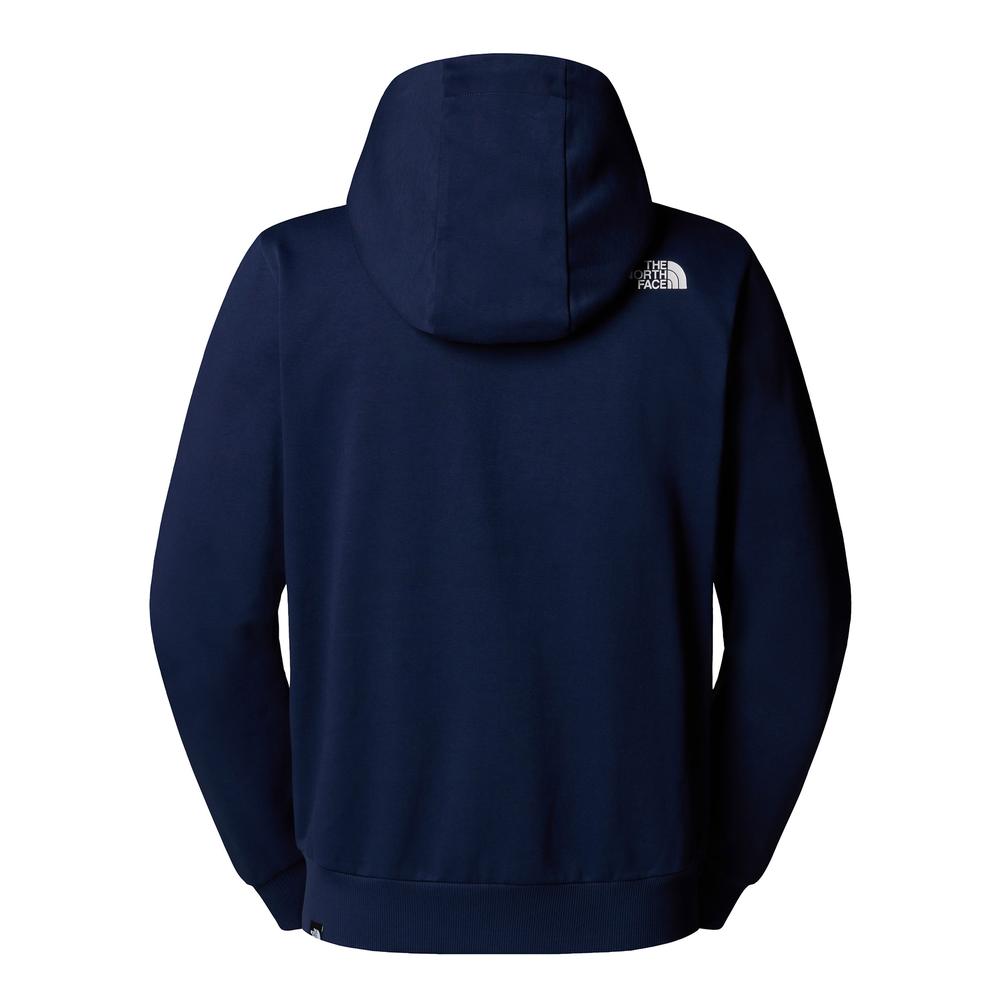 Bluza męska The North Face Simple Dome Full Zip 0A89FD8K21 - granatowa