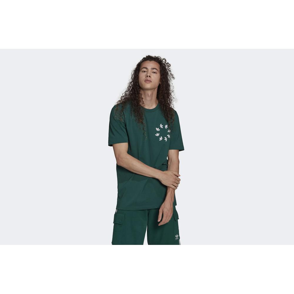 Koszulka adidas Originals Adicolor Spinner HC4488 - zielona