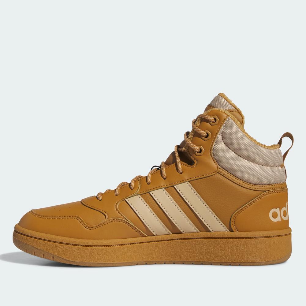 Buty adidas Hoops 3.0 Mid Lifestyle Basketball Classic IF2636 - brązowe