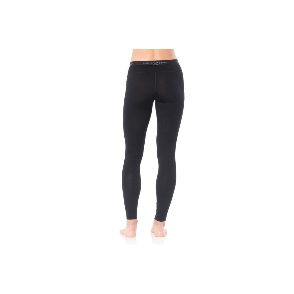 ICEBREAKER WOMENS MERINO 200 OASIS LEGGINGS > 104383001BLK