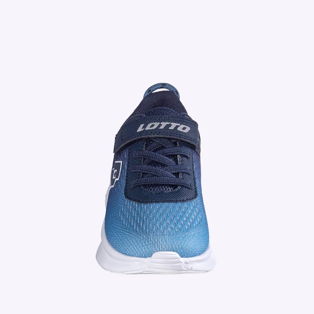 Buty dziecięce Lotto Relazio 2601490K-5955 - niebieskie