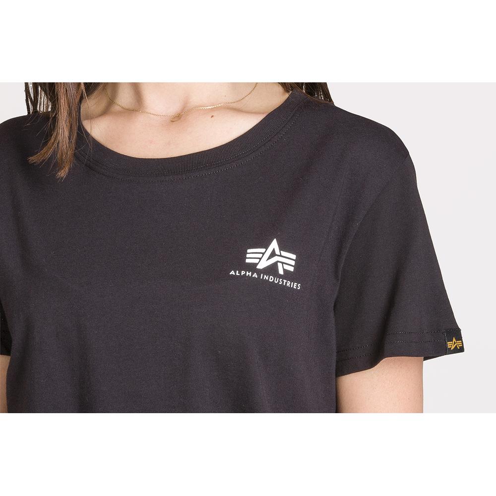Koszulka Alpha Industries New Basic T WMN 19605403 - czarna