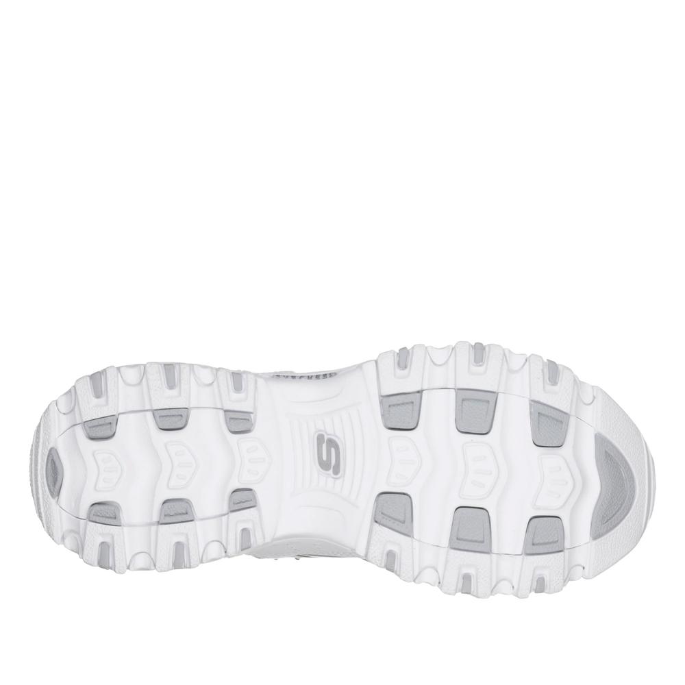Buty damskie Skechers D'Lites Glamour Feels 13087WSL - białe