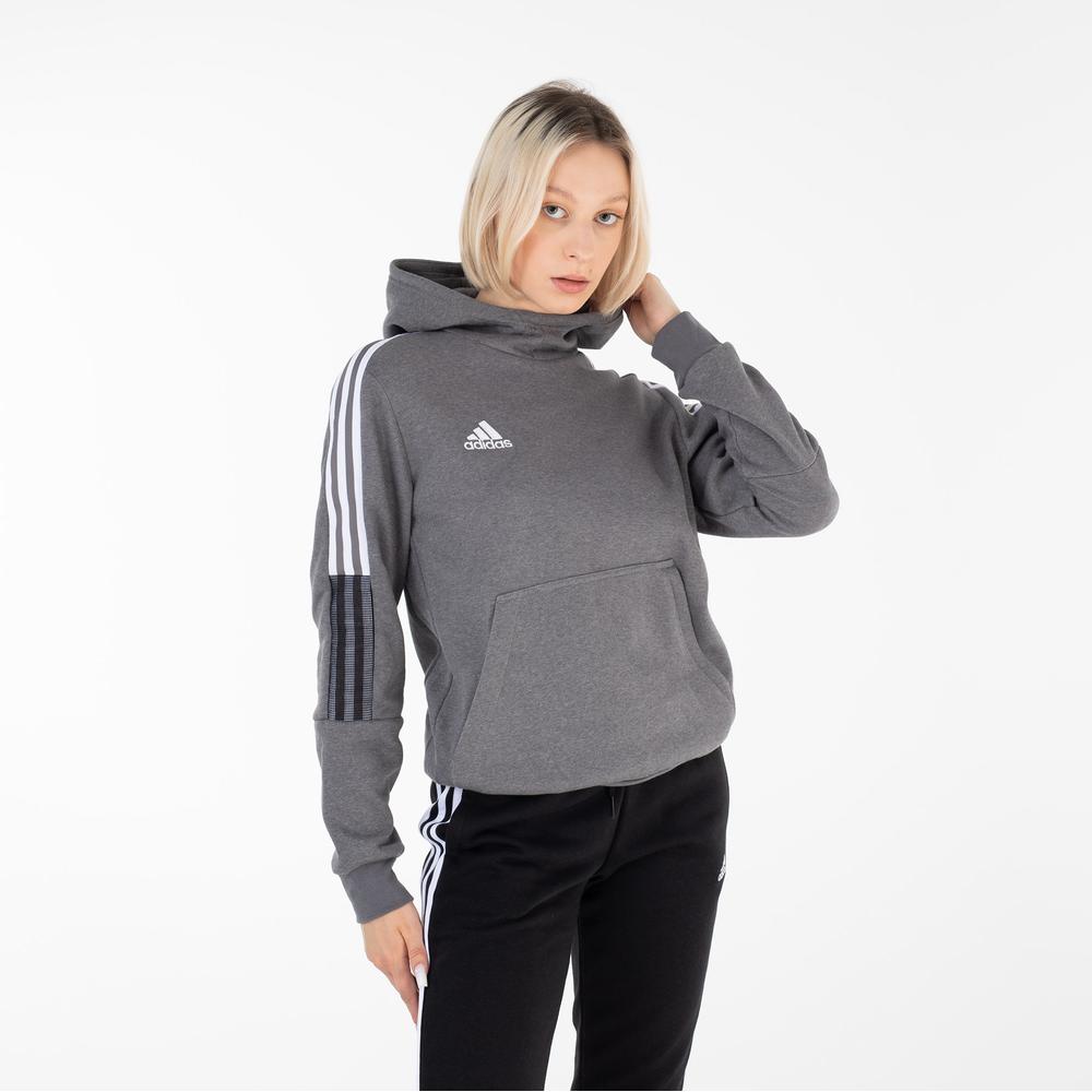 Bluza adidas Tiro 21 Sweat Hoodie GP8803 - szara