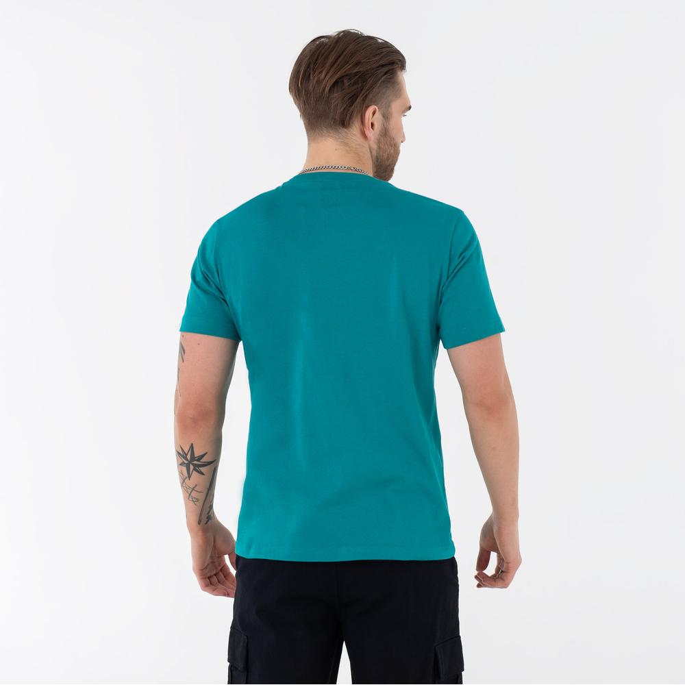 Koszulka Champion Embroidered Comfort Fit Cotton 218496-BS165 - niebieska