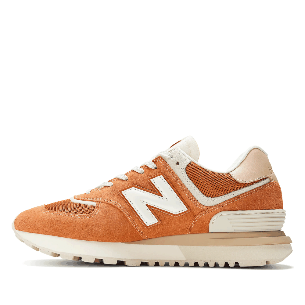 Buty New Balance U574LGDO - pomarańczowe