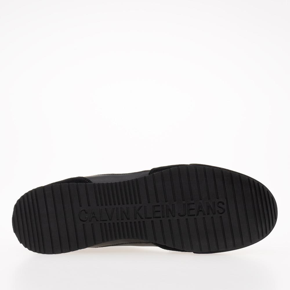 Buty Calvin Klein Low Profile Runner Mod Vint YM0YM00695-BEH - czarne