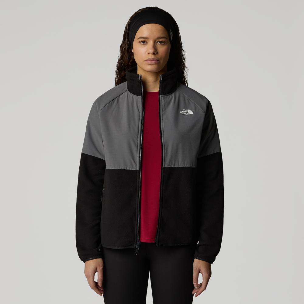 Bluza The North Face 100 Glacier HVWT Full 0A89JAWOO1 - czarno-szara