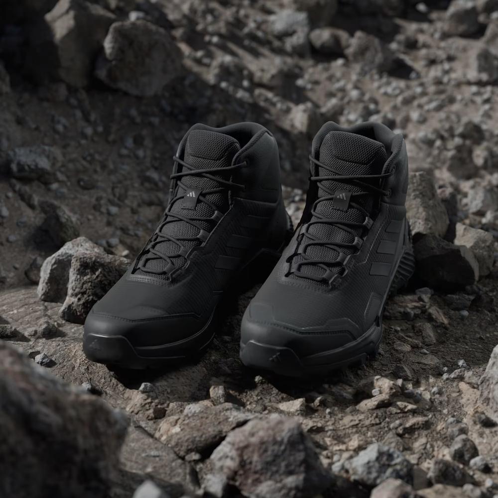 Buty męskie adidas Terrex Eastrail 2.0 Mid Rain.Rdy Hiking HP8600 - czarne
