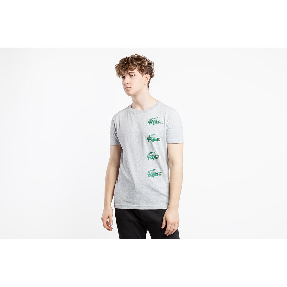 LACOSTE SPORT CREW NECK CROCODILE PRINT > TH7222-CCA