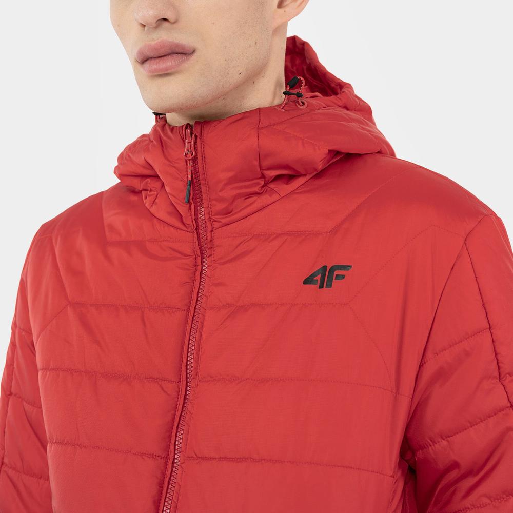 Kurtka 4F Primaloft Black Eco H4Z22KUMP00661S - czerwona