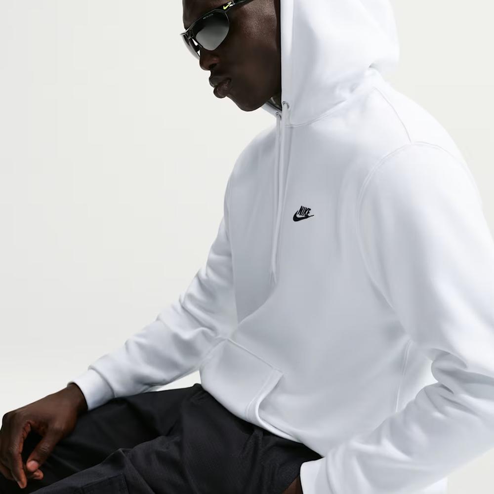 Bluza męska Nike Club FN3859-100 - biała