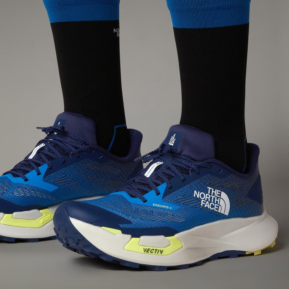 Buty męskie The North Face Vectiv Enduris IV 0A8AEP73T1 - niebieskie