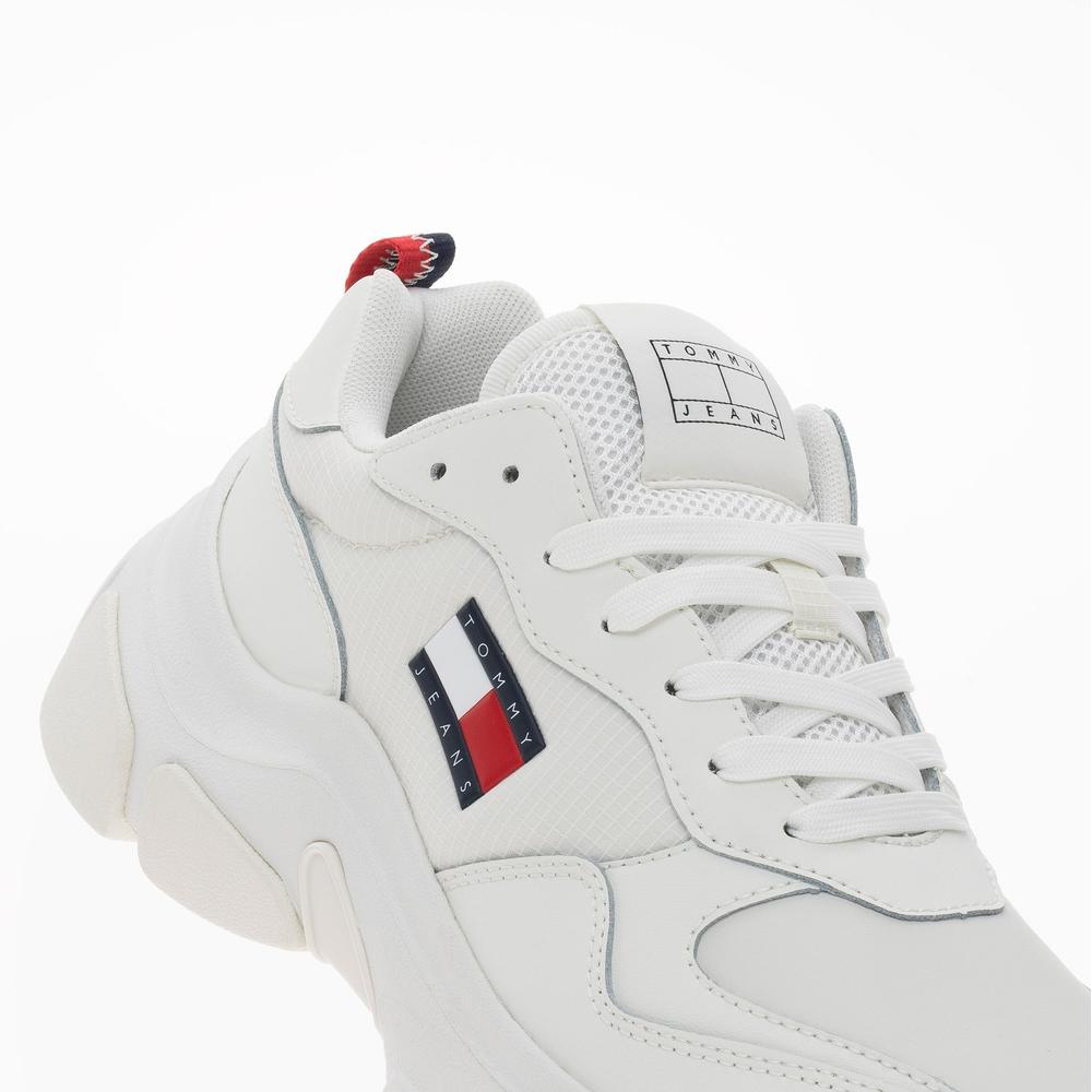 Buty Tommy Jeans TJW Light Weight Hybrid Runner EN0EN02618-YBL - białe