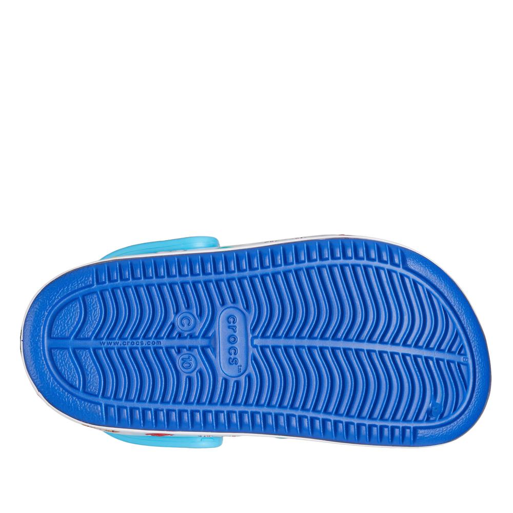 Klapki dziecięce Crocs Toddler PawPatrol Off Court Clog 208853-425 - niebieskie